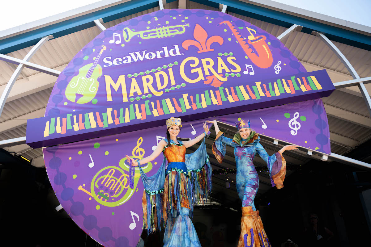 SeaWorld Orlando Celebrates Mardi Gras and Seven Seas Food Festival